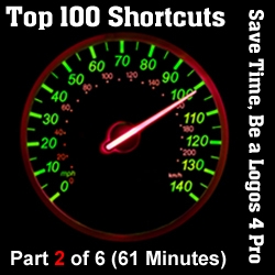 Top 100 Shortcuts for Logos 4 - Part 2/6 (Seminar/Webinar)