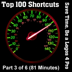 Top 100 Shortcuts for Logos 4 - Part 3/6 (Seminar/Webinar)