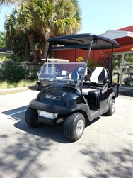 Club Car Precedent Black Golf Cart