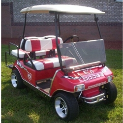 Club Car DS Clear Fold Down Windshield