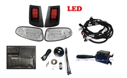 Factory Style EZGO RXV LED Deluxe Street Legal Light Kit #LGT-510LC