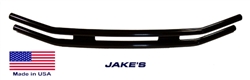 Jakes Black Steel Rear Bumper EZGO TXT