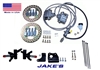 Non-Lifted EZGO 2001.5 Up Jakes Ft Disc Brake Kit #7219