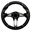 13" Challenger Black Steering Wheel