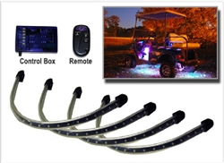 Universal Multicolor LED Golf Cart Under-body Lighting Kit
