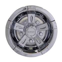 10 Inch Vegas Chrome Wheel Cover Golf Cart Hub Cap