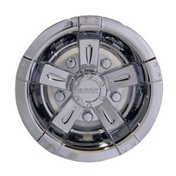 8 Inch Vegas Chrome Wheel Cover Golf Cart Hub Cap