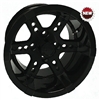 12x7 RHOX RX252 Black Golf Cart Wheel