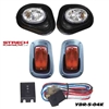 Yamaha Drive Black Head & LED Tail Light Kit #YDR-5-04KLED