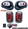 Yamaha Drive Carbon Fiber Head & LED Tail Light Kit #YDR-5-04KCFLED