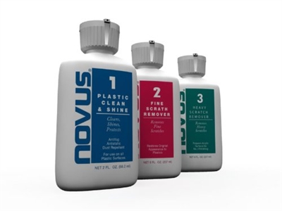 NOVUS Plastic Polish Starter Kit - 2 oz