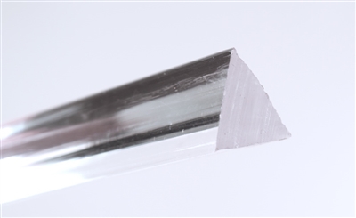 Triangular Clear Extruded Rod