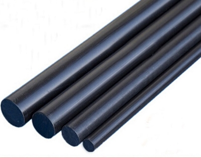 Black Nylon Rod - Extruded