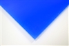 1/4" X 24" X 48" Blue #2051 Cast Acrylic Paper-Masked Sheet