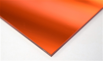 Orange 1119 Acrylic Mirror Sheet