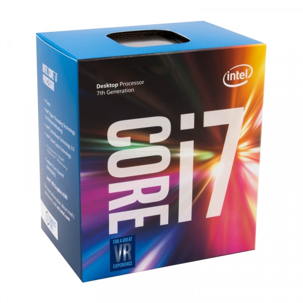 Intel BX80677I77700 Core i7-7700 Kaby Lake Quad-Core 3.60 GHz 8 GT/s DMI3 LGA1151 14nm Processor, Intel HD Graphics 630, Retail