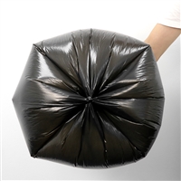Garbage Bags LD Black 82Litre Star Sealed 810 x 960 x 30um, Trash Bags