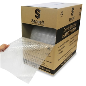 Sancell Handy Wrap Bubble Roll - 10mm 2 layer in Dispenser Carton - Perforated each 400mm