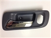 98-02 Accord 4DR Interior Door Handle LH - Chrome/Blue