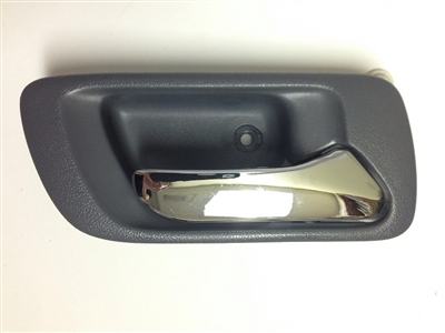 98-02 Accord 4DR Interior Door Handle RH - Chrome/Blue