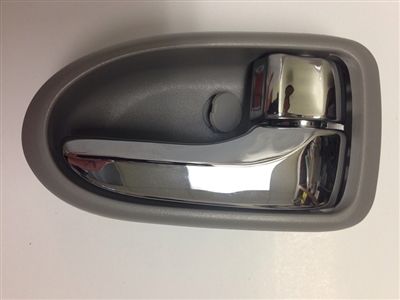 00-06 MPV Van Interior Door Handle RH - Chrome/Light Gray