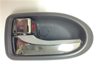 00-06 MPV Van Interior Door Handle LH - Chrome/Dark Gray