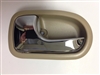 99-05 Protege Interior Door Handle LH - Chrome/Beige