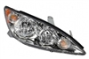 2005-2006 TOYOTA CAMRY HEADLAMP ASSEMBLY W/CHROME TRIM RH (PASSENGER)