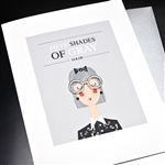 Birthday  " Shades Of Gray Hair "  BD177 Greeting Card