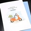 Birthday  " Blue Sky Birthday "  BD433 Greeting Card