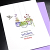 Birthday  " Hummingbird Wishes "  BD539 Greeting Card