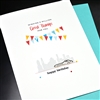 Birthday  " Good Things Race Car "  BD541 Greeting Card