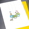 Blanks " Flower Pots "  BLK62 Greeting Card
