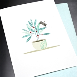 Blanks " Dragon Fly "  BLK92 Greeting Card