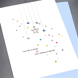 Congratulations " Star "  CG14 Greeting Card