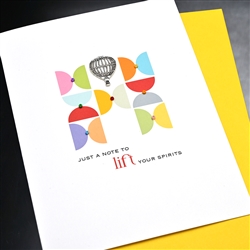 Encouragement  " Lift Your Spirits " EN46 Greeting Card