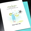 Father' Day  " Brother Starfish "  FD145 Greeting Card
