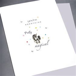 Friendship " Magical Unicorn "  FR132 Greeting Card