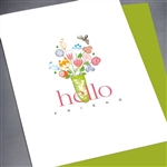 Friendship " Hello ... Tiny Bee "  FR146 Greeting Card