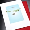 Friendship " Hummingbird & Branch "  FR174 Greeting Card