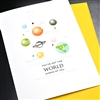 Graduation  " Planets "  GD23 Greeting Card