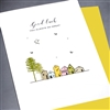 Good Luck  " Doing Great " GL10 Greeting Card