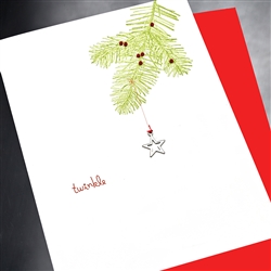 Holiday " Twinkle "  HD35 Greeting Card