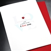 Love  " Note Of Love "  LV147 Greeting Card