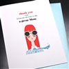 Mother's Day  " Great Mom "  MD212 Greeting Card