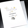 New Baby " Baby Shoes "  NB73 Greeting Card