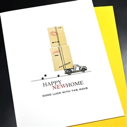 New Home  " Pick Up Truck "  NH16 Greeting Card