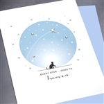 Pet  " Loss Of Cat "  PET/SY03C Greeting Card