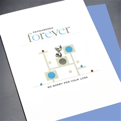 Pet  " Forever / Cat "  PET/SY19 Greeting Card