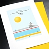 Retirement  " Sailboat & Sunset "  RT14 Greeting Card